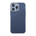 Miniatyrbild 2 av 6: iPhone 15 Pro Max Mobilskal i Kolfiber - Blå/Grå