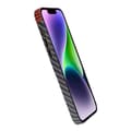 Pikkukuva 5 / 6: iPhone 15 Mobilskal i Kolfiber - Röd/Svart
