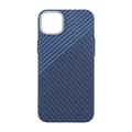 Miniatyrbild 3 av 6: iPhone 15 Mobilskal i Kolfiber - Blå/Grå