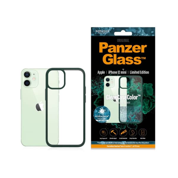 Panzerglass ClearCaseColor for Apple iPhone 12 mini - Limited Edition - Racing Green