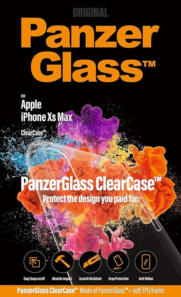 Panzerglass ClearCase for Apple iPhone Xs Max