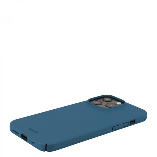 holdit iPhone 15 Pro Max Cover Slim Case Denim Blue