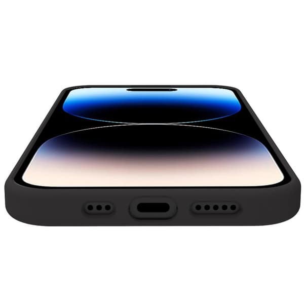 Planet Soft TPU-cover GRS 100 % genbrugt TPU iPhone 15 Pro Sort