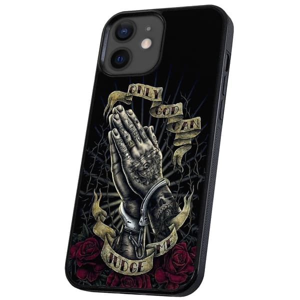 iPhone 12/12 Pro - Skal/Mobilskal Only God Can Judge Me
