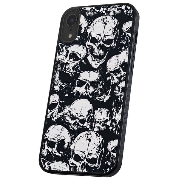 iPhone X/XS - Deksel/Mobildeksel Skulls