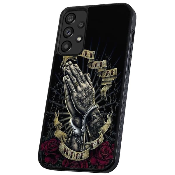 Samsung Galaxy A33 5G - Cover/Mobilcover Only God Can Judge Me