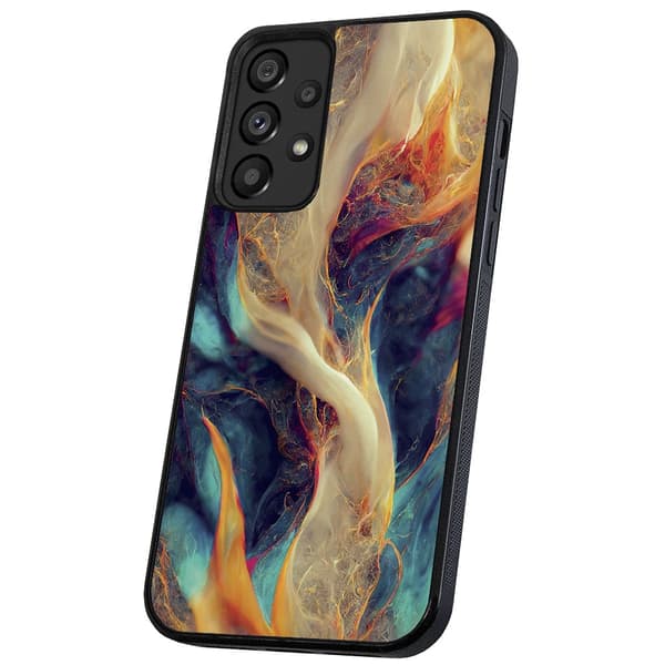 Samsung Galaxy A13 4G - Kuoret/Suojakuori Abstrakti Kuvio