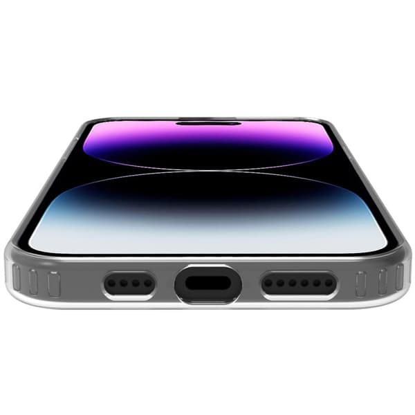 Gelskinmag Magnetic TPU deksel iPhone 15 Pro Max Gjennomsiktig