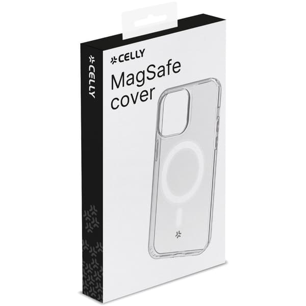 Gelskinmag Magnetic TPU deksel iPhone 15 Pro Max Gjennomsiktig