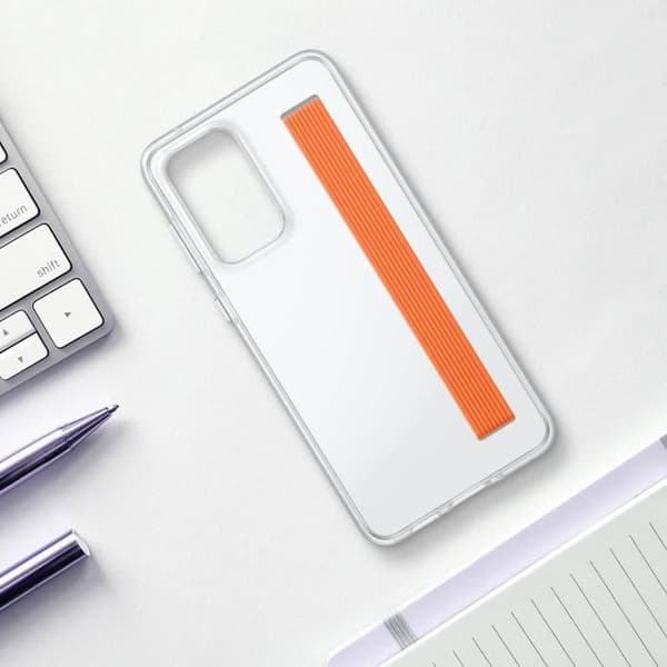 Coque - Samsung - Galaxy A33 5G - Mjuk - Transparent - Slip Strap Cover