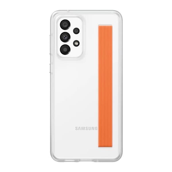 Coque - Samsung - Galaxy A33 5G - Mjuk - Transparent - Slip Strap Cover