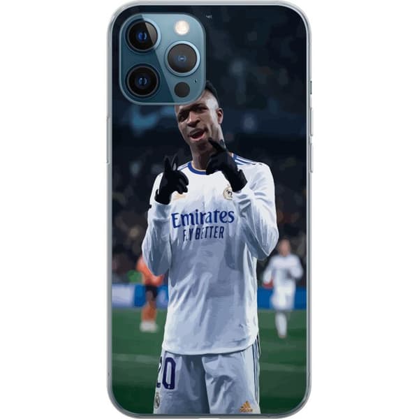 Apple iPhone 12 Pro Gennemsigtig cover Vinícius Júnior (Real Madrid)