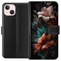 Miniatyrbild 1 av 3: Apple iPhone 13 Plånboksfodral Blommor