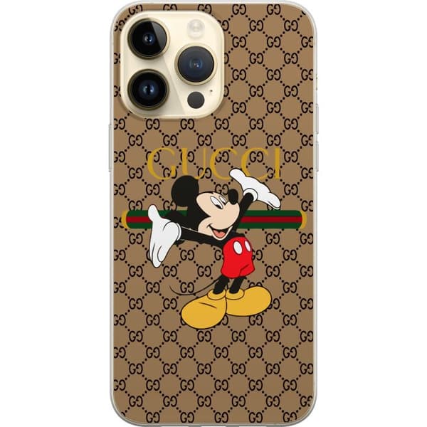 Apple iPhone 14 Pro Max Gjennomsiktig deksel GC Mickey Mus