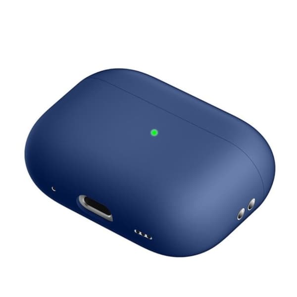 Högkvalitativt AirPods Pro 2 skal - Mörkblå