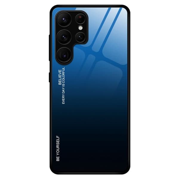 Samsung Galaxy S23 Ultra skal med strålglans - Djupblått