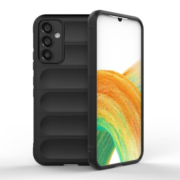 Grovt Samsung Galaxy A34 5G skal - Svart