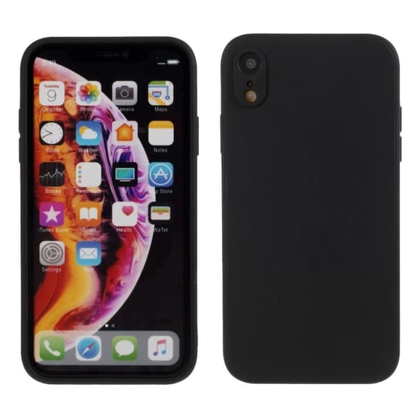 Matt iPhone XR skal - Svart