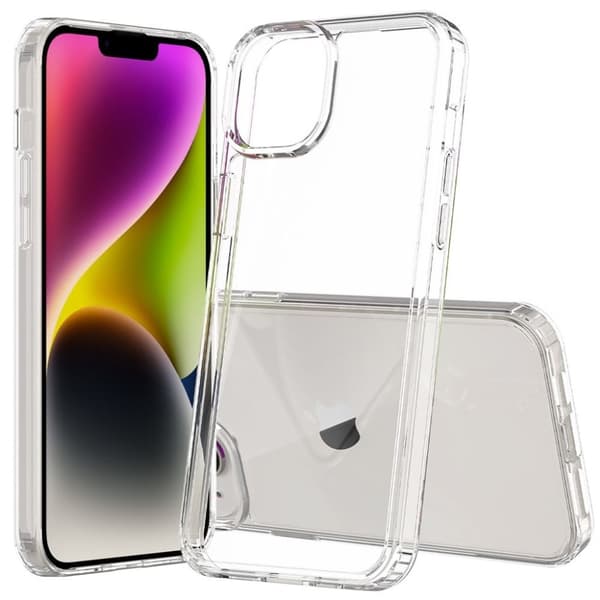 Tåligt iPhone 15 Plus skal - Transparent