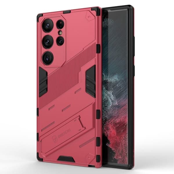 Stöttåligt Samsung Galaxy S23 Ultra skal - Rosa