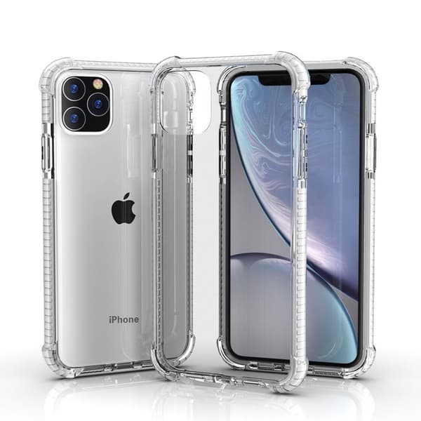 Stöttåligt iPhone 11 Pro Max skal i akryl - Vit