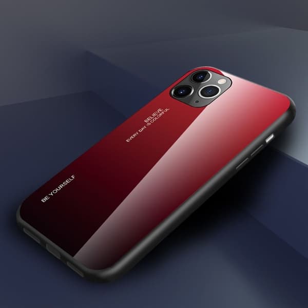 Smalt iPhone 11 Pro Max skal - Röd