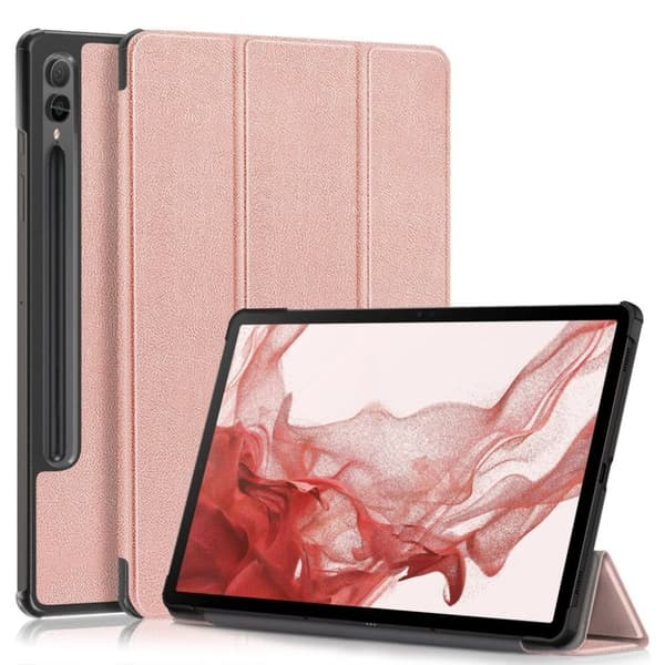 Samsung Galaxy Tab S9 Plus fodral - Roséguld