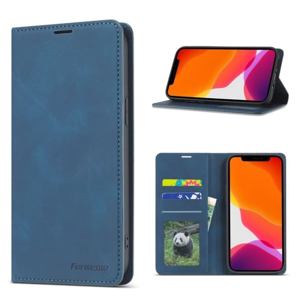 FORWENW iPhone 12 Pro Max fodral - Blått