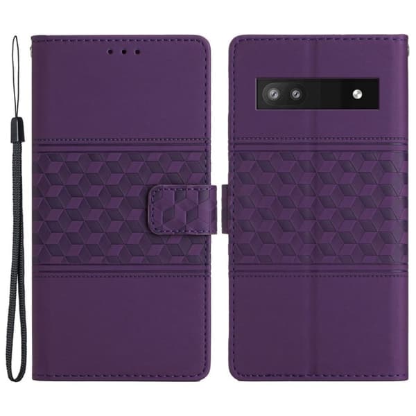 Tryckt Google Pixel 7a fodral - Lila