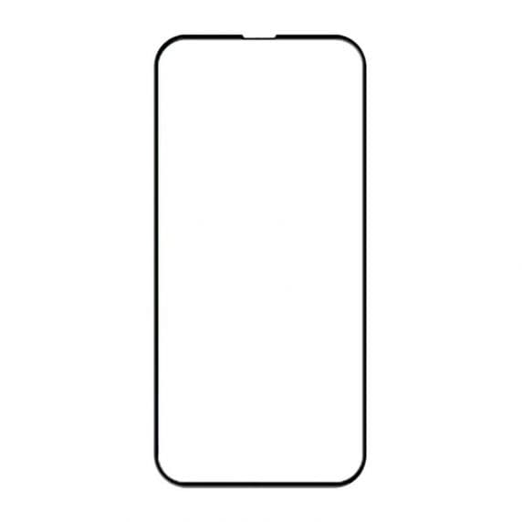 iPhone 15 Skärmskydd i 3D Härdat Glas – Svart (miljö)