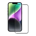 Miniatyrbild 1 av 3: iPhone 15 Skärmskydd i 3D Härdat Glas – Svart (miljö)