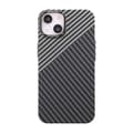 Miniatyrbild 2 av 6: iPhone 15 Skal i Kolfiber – Svart/Vit