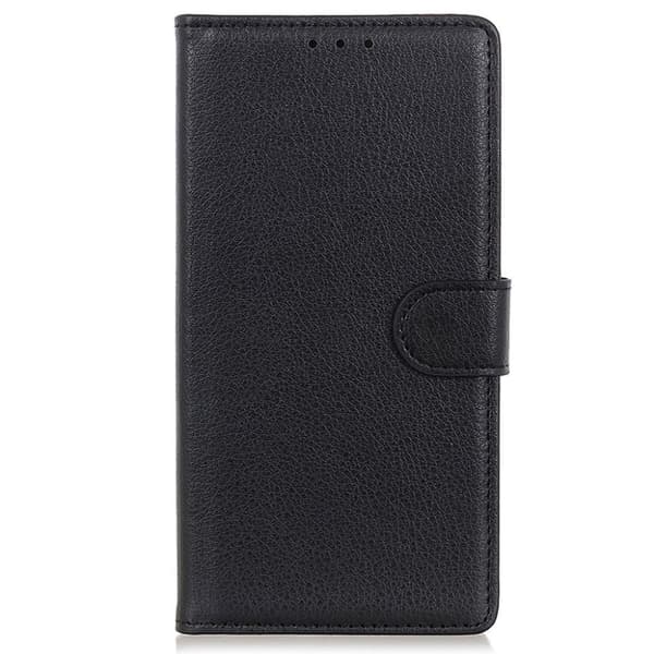 Reptåligt iPhone 15 Plus fodral - Svart