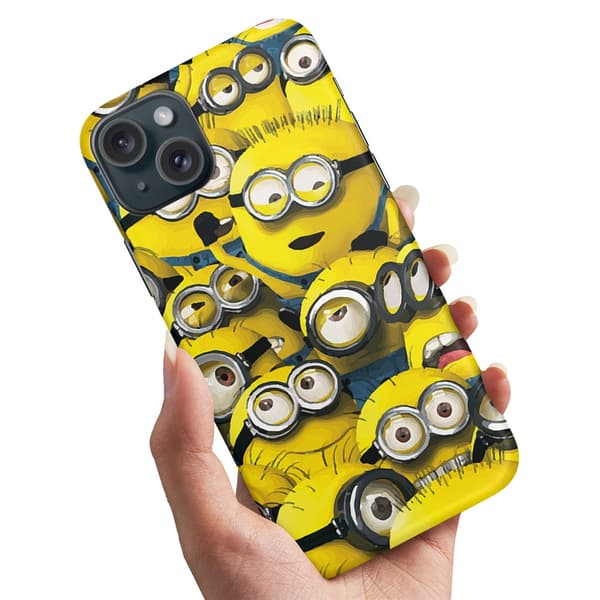 iPhone 15 - Deksel/Mobildeksel Minions