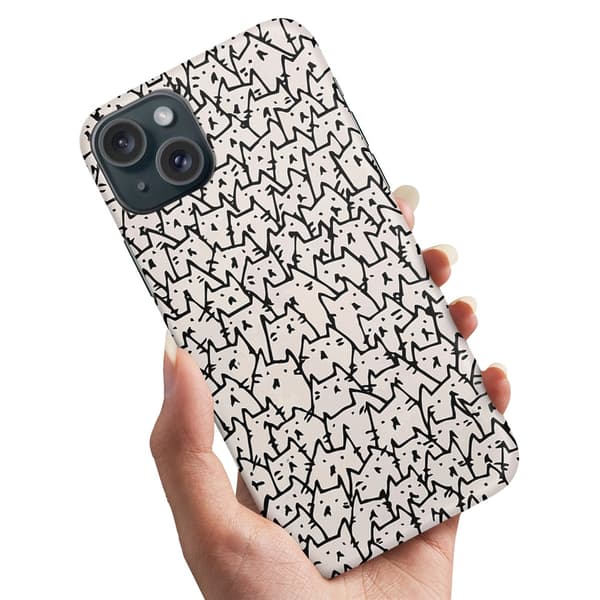 iPhone 15 - Kuoret/Suojakuori Kissaryhmä