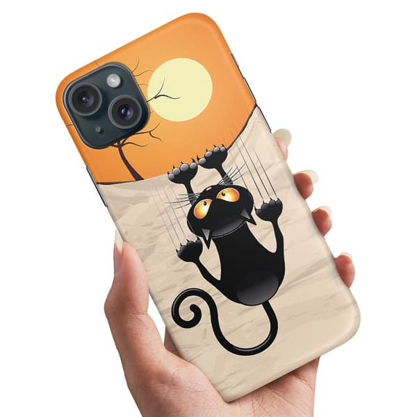 iPhone 15 Plus - Skal/Mobilskal Klösarkatt
