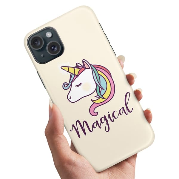 iPhone 15 - Deksel/Mobildeksel Magisk Ponni