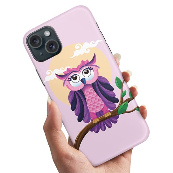 iPhone 15 Plus - Skal/Mobilskal Fin Uggla