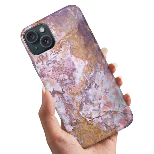 iPhone 15 Plus - Kuoret/Suojakuori Marmori