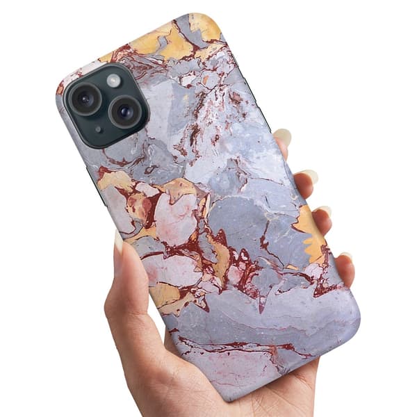 iPhone 15 Plus - Kuoret/Suojakuori Marmori
