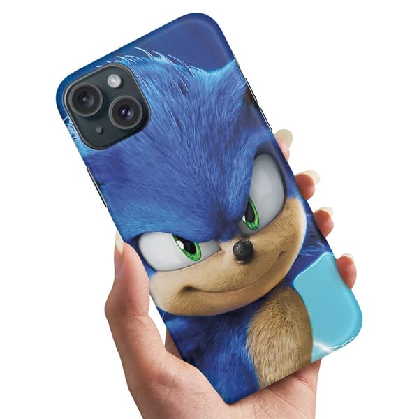 iPhone 15 - Deksel/Mobildeksel Sonic the Hedgehog