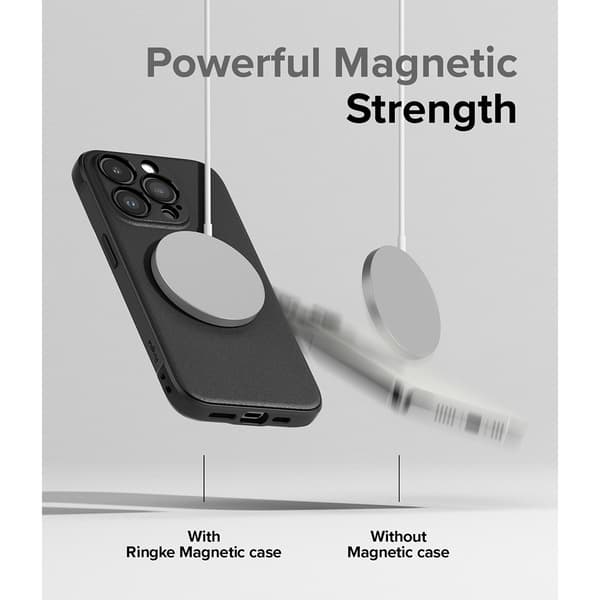 Ringke iPhone 15 Pro Max Kuori Onyx Magnetic Musta