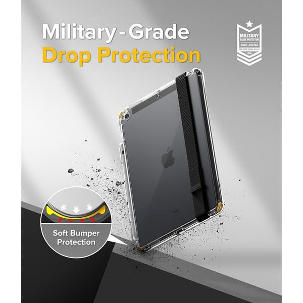 Ringke iPad 10.2 (gen 7/8/9) Kuori Fusion+ Strap Combo Keltainen