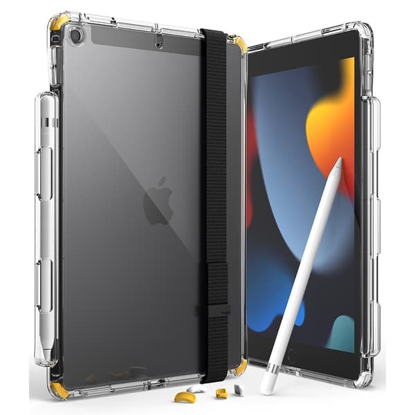 Ringke iPad 10.2 (gen 7/8/9) Cover Fusion+ Strap Combo Gul