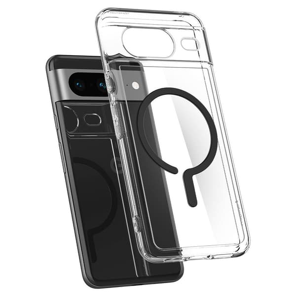 Spigen Google Pixel 8 Skal Ultra Hybrid OneTap Ring MagFit Svart