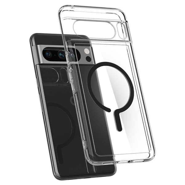 Spigen Google Pixel 8 Pro Cover Ultra Hybrid OneTap Ring MagFit Sort