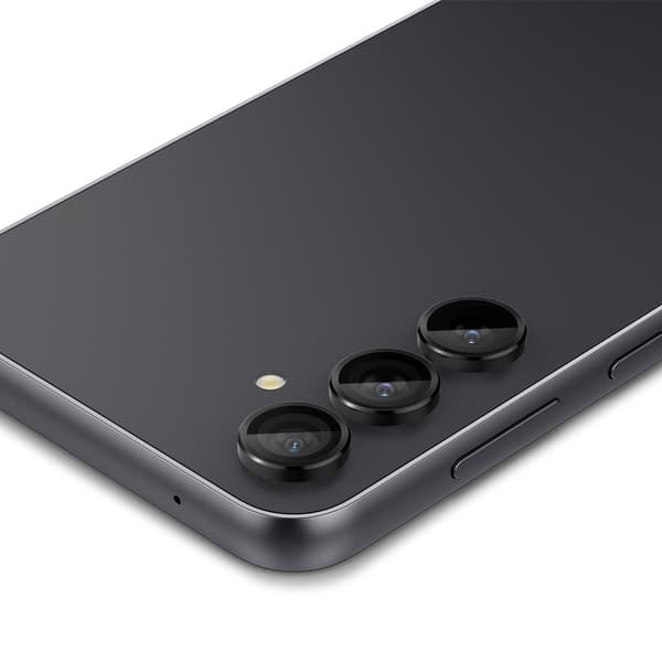 Spigen Samsung Galaxy S23 FE Kameraskydd Glas.tR EZ Fit Optik Pro 2-pack Svart
