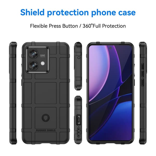 SKALO Motorola Edge 40 Neo 5G Rugged Shield Stødsikker TPU-cover