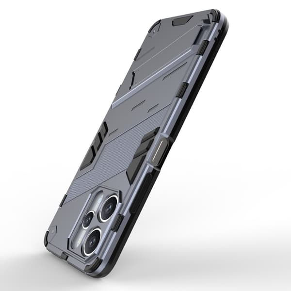 SKALO Xiaomi Redmi 12 4G/5G Hybrid BIBERCAS Cover - Mørkeblå