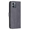 Miniatyrbild 5 av 7: Motorola Moto G14 BINFEN COLOR Embossed Plånboksfodral - Svart